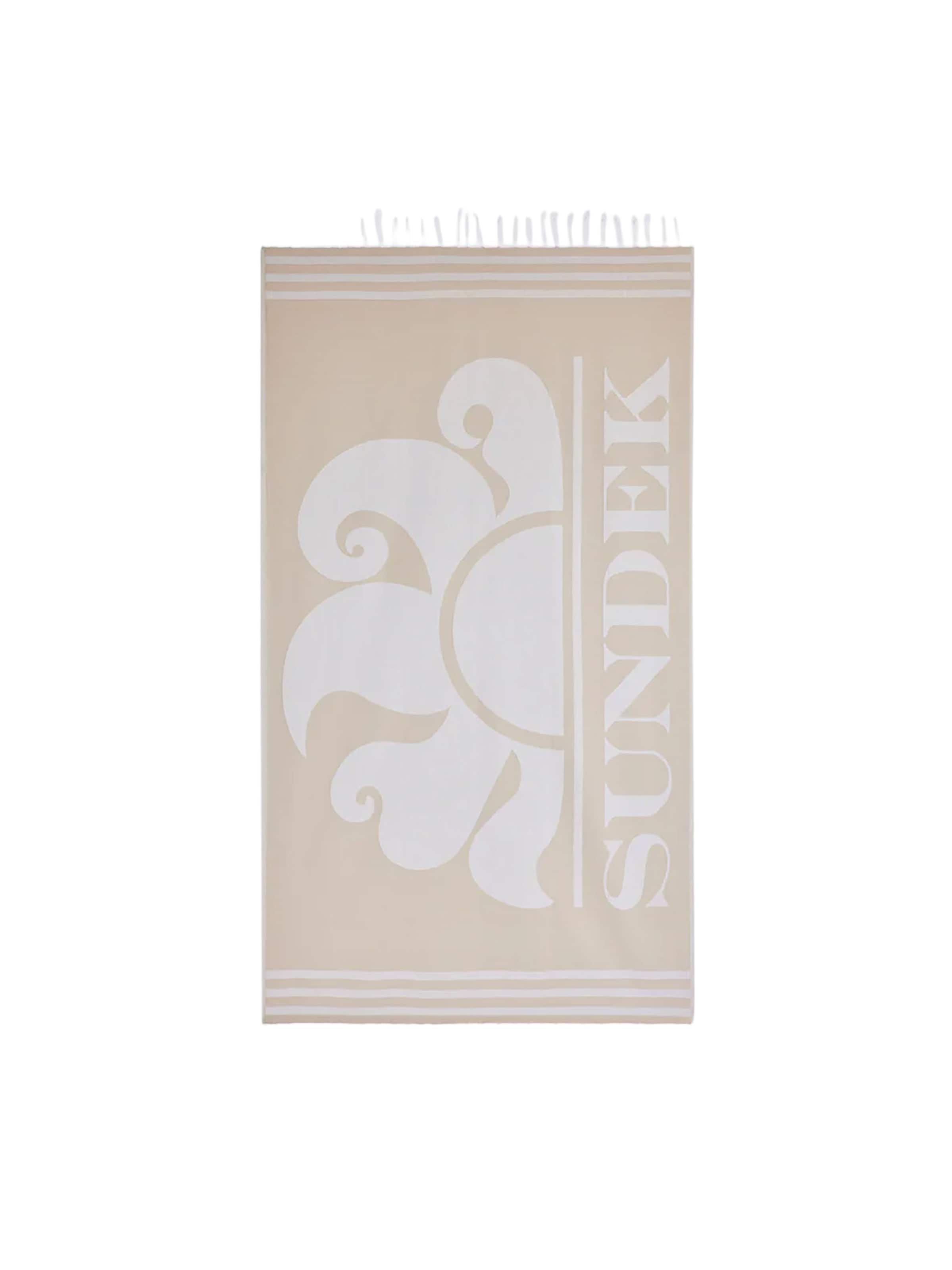 Sundek Strandlaken in Beige: voorkant