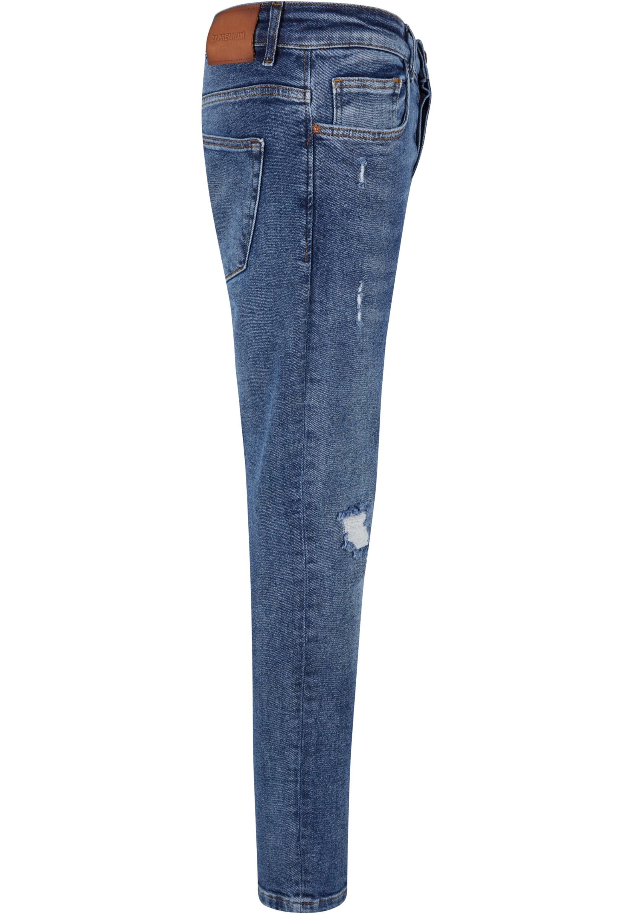 Karl Kani Skinny Džíny – modrá