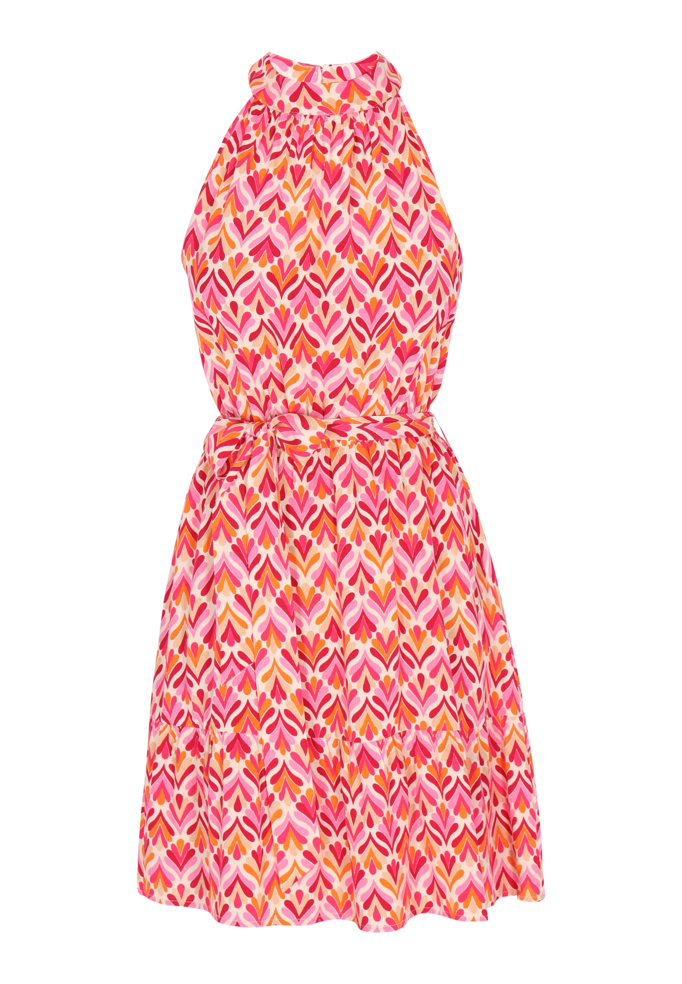 IZIA Letní šaty – pink: přední strana