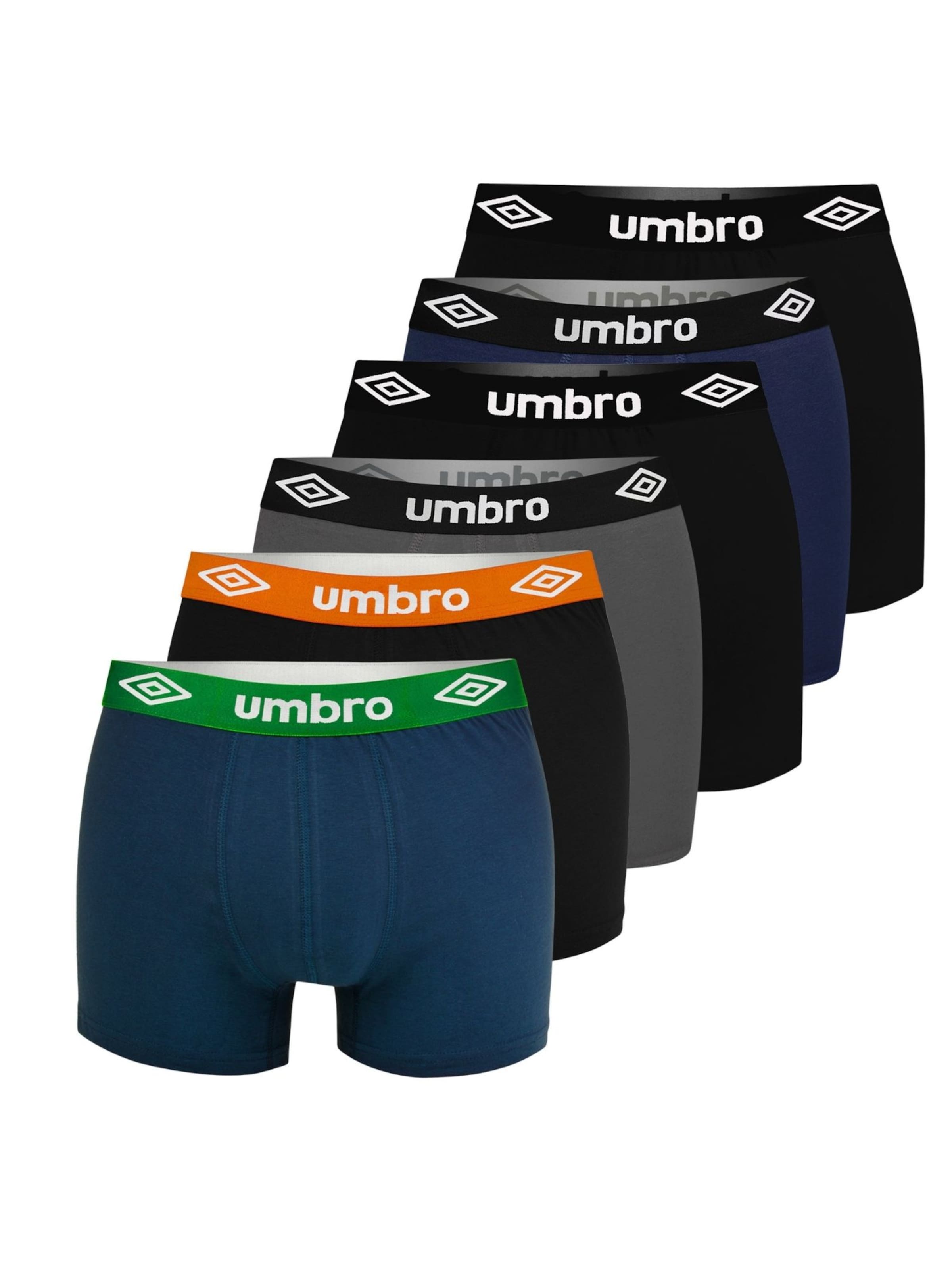 UMBRO Boxershorts in Gemengde kleuren: voorkant