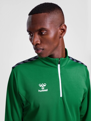 Hummel Sportsweatshirt 'AUTHENTIC' i grøn
