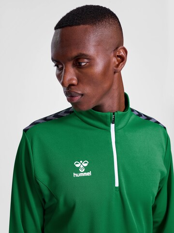 Hummel Athletic Sweatshirt 'AUTHENTIC' in Green