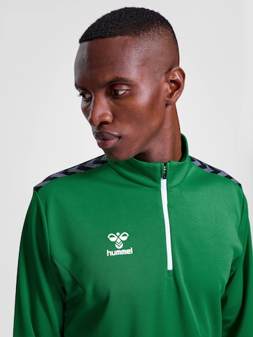 Hummel Sportsweatshirt 'AUTHENTIC' in Grün