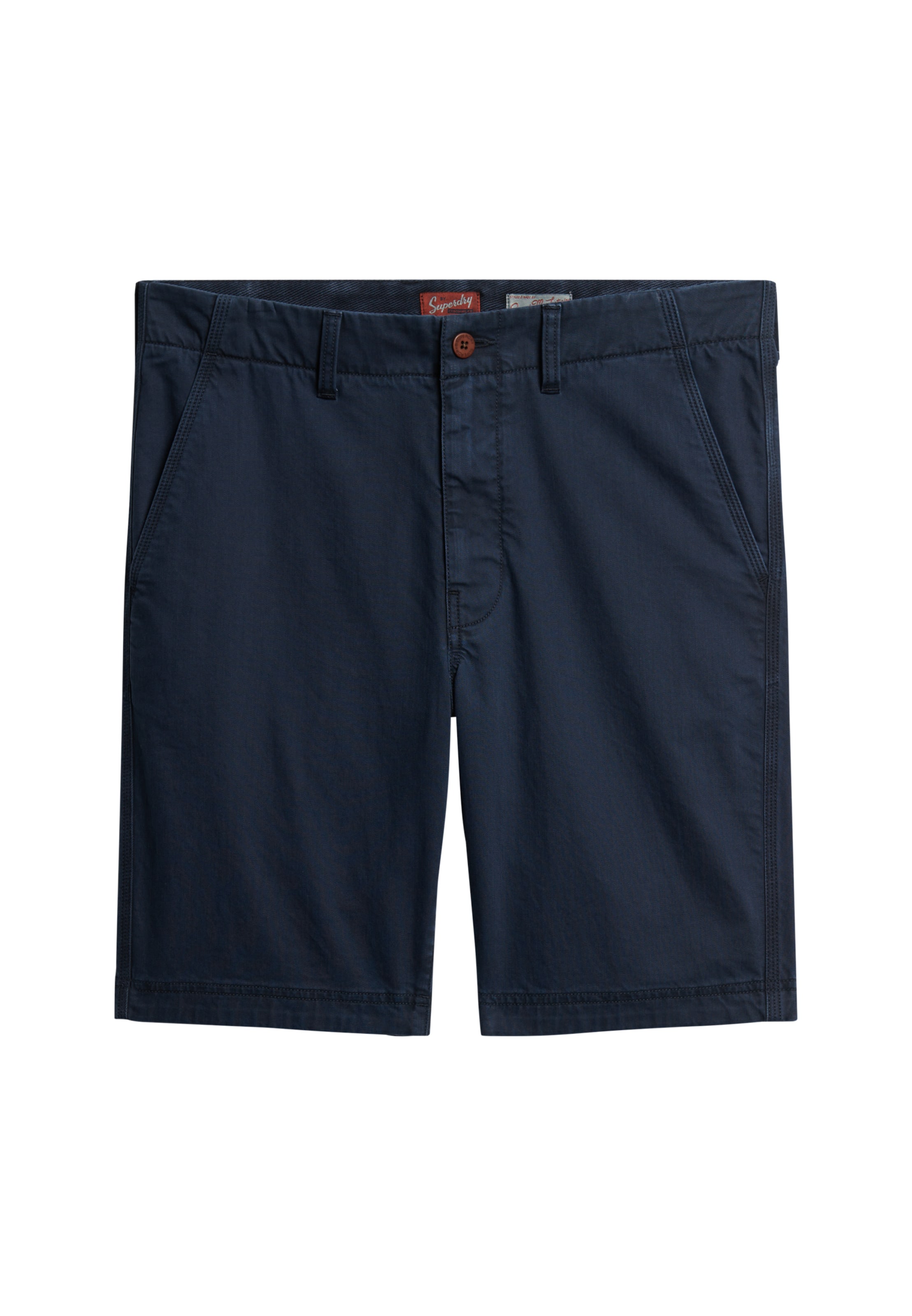 Pantalon chino Superdry en bleu : devant