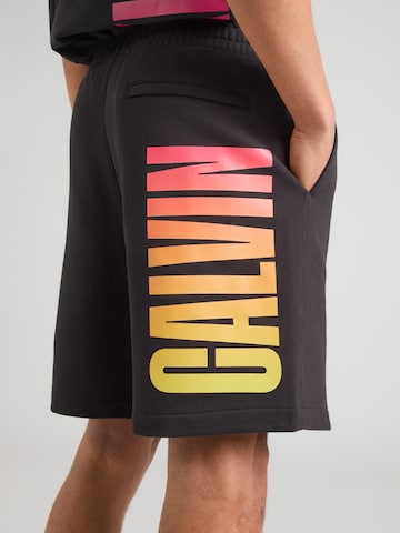 Regular Pantaloni 'PRIDE' de la Calvin Klein Jeans pe negru