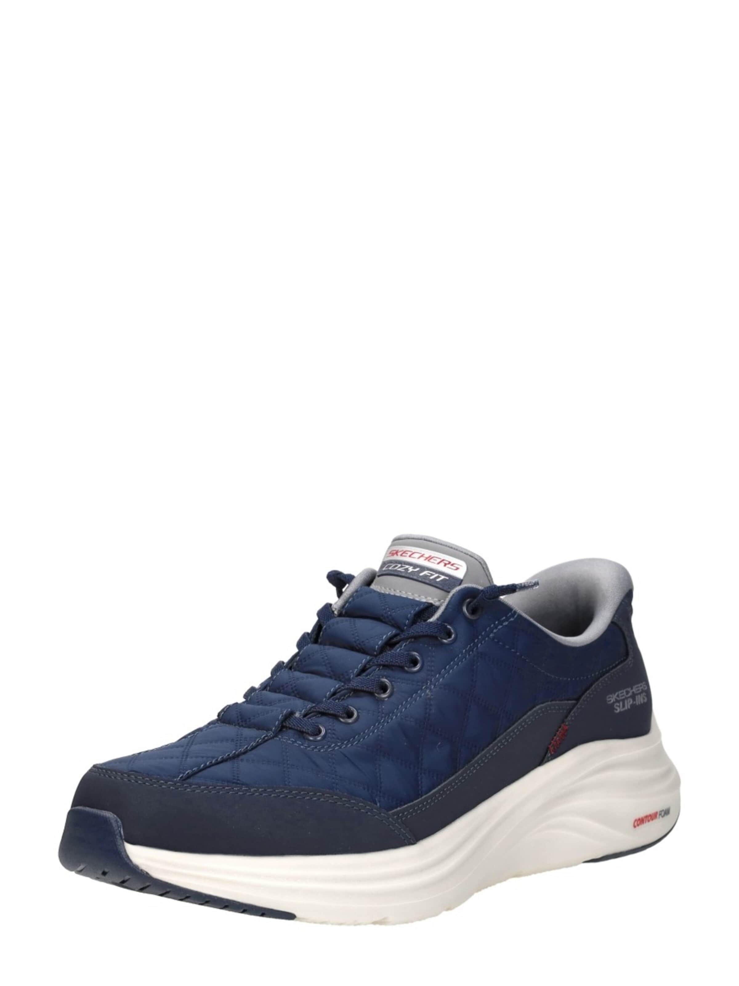 SKECHERS Sneakers laag 'Slip-Ins: Contour Foam Cozy Fit' in Blauw
