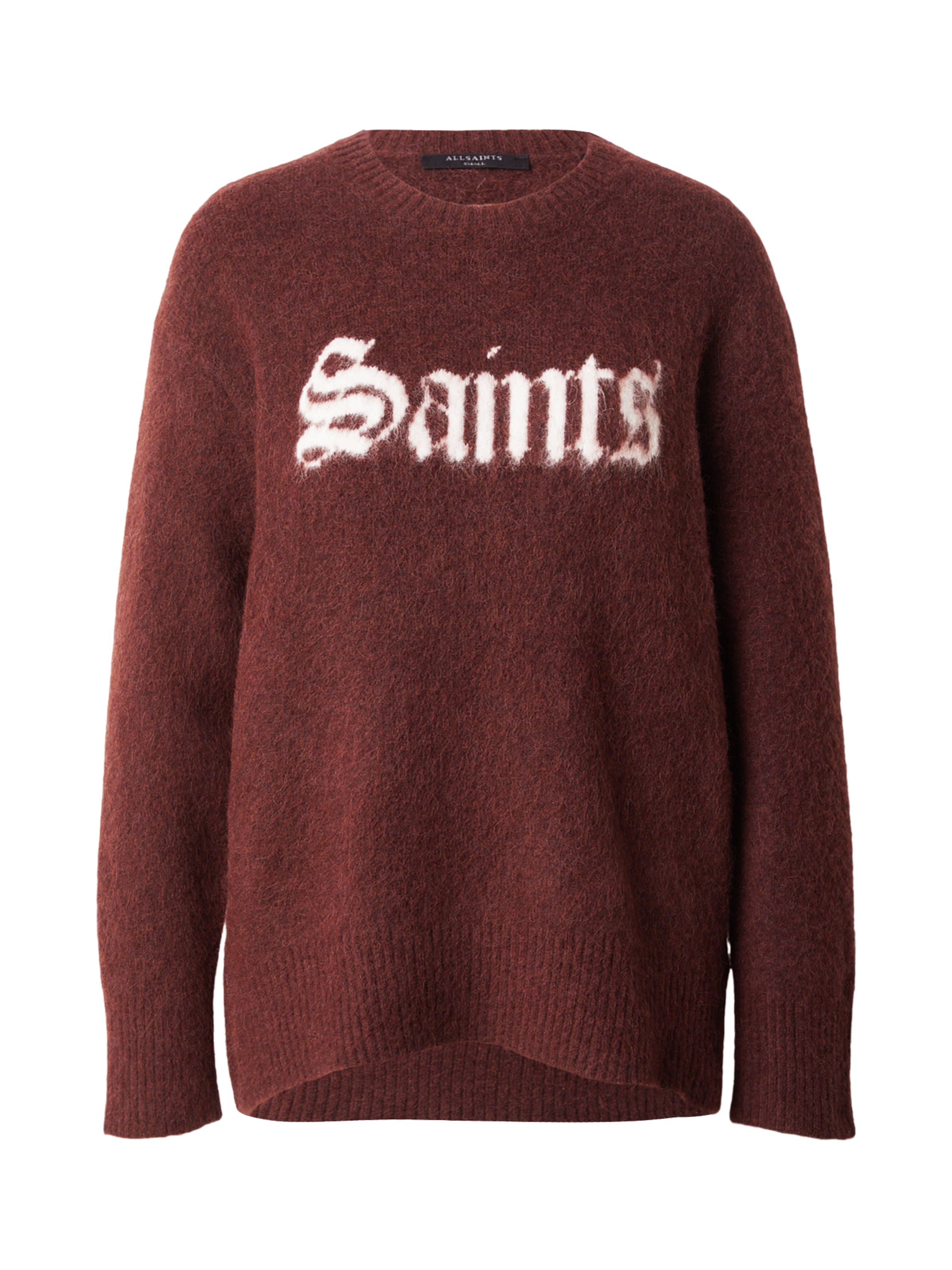 AllSaints Πουλόβερ σε καφέ: μπροστά