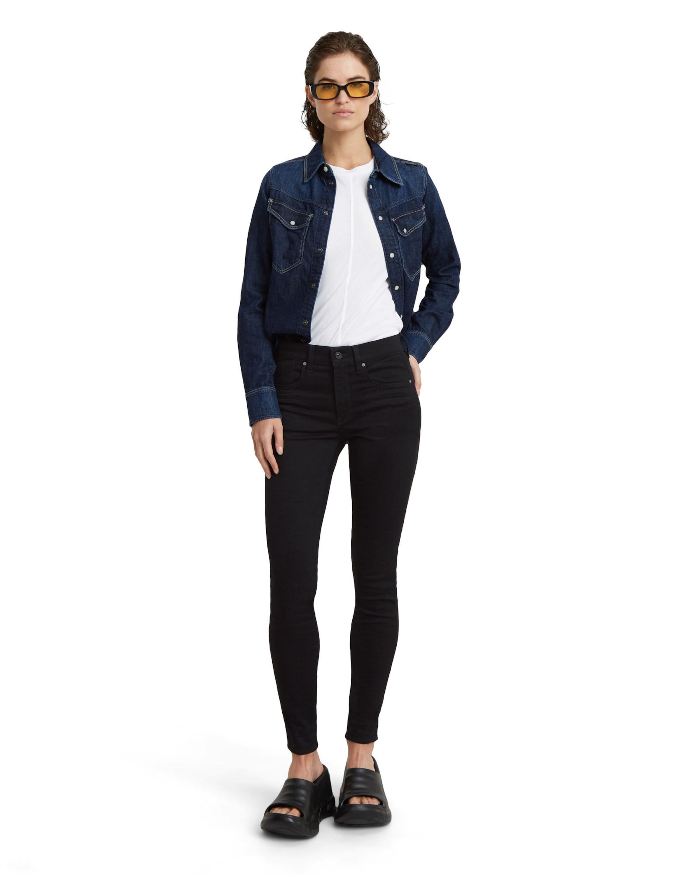 G-STAR Skinny Jeans 'Lhana' in Black