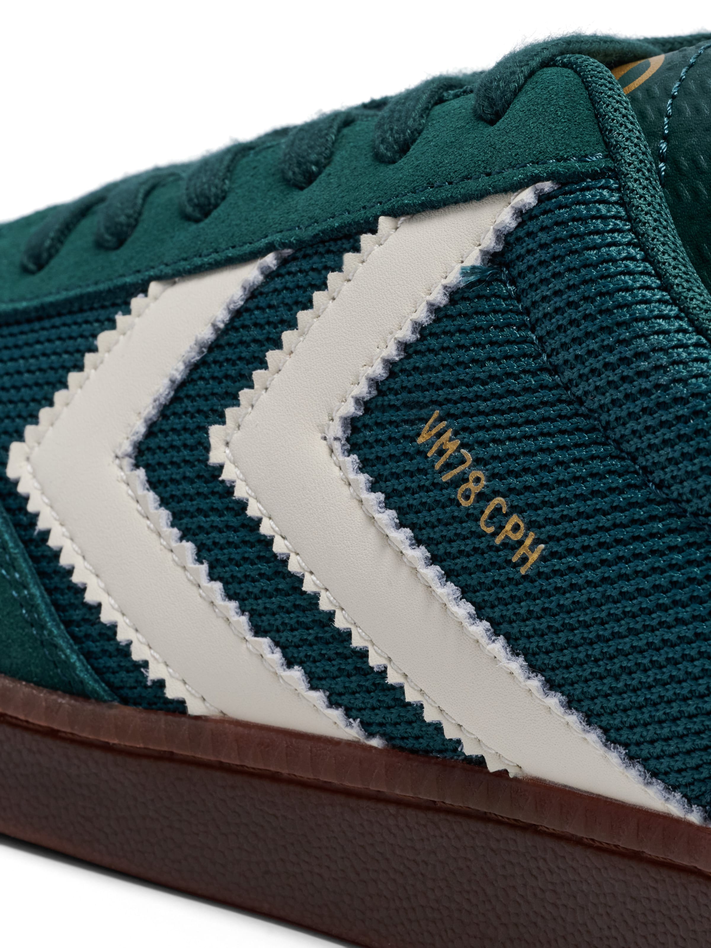 Baskets hautes Hummel en vert