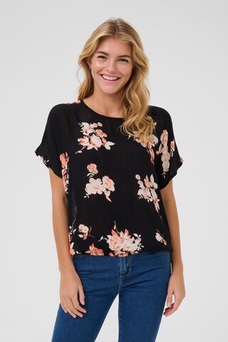 Kaffe Blouse 'Amber' in Black: front