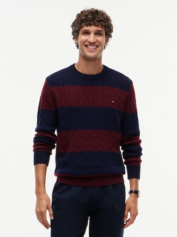 TOMMY HILFIGER Pullover in Blau: Vorderseite