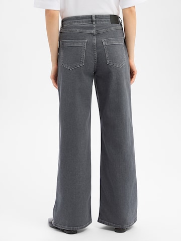 Someday Wide leg Jeans 'Cellma Edge' in Grey