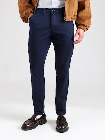 SELECTED HOMME Slimfit Chino nadrág 'SLHZ175-DANIEL' - kék: elől