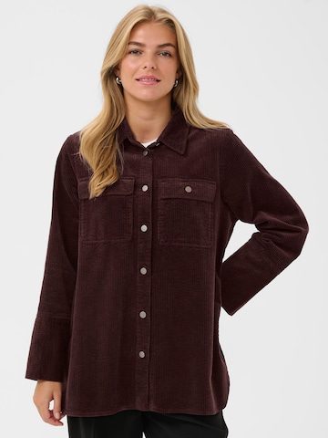 CULTURE Between-season jacket 'CUBaela Klay' in Brown: front