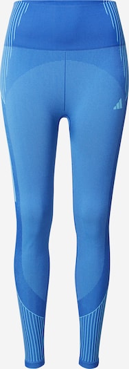 ADIDAS PERFORMANCE Sportbroek in de kleur Blauw / Pastelblauw / Lichtblauw / Wit, Productweergave