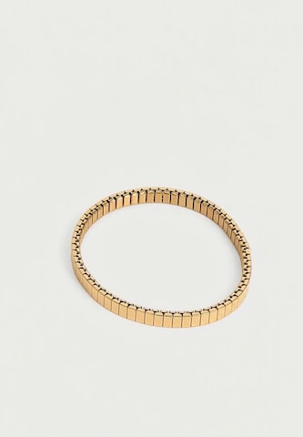 LACOSTE - Pulsera 'Courtline' en oro: arriba