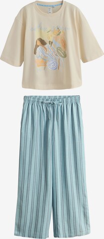 Next Pyžamo – modrá: přední strana