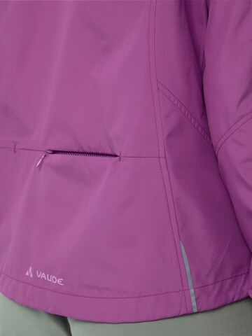 VAUDE Outdoorjas in Lila
