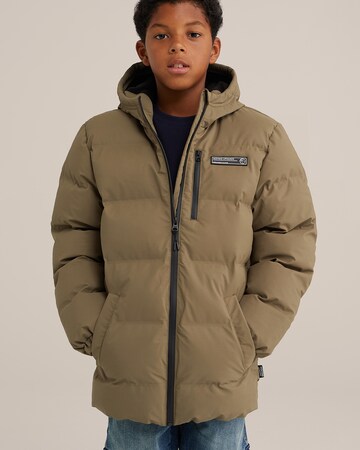 WE Fashion - Chaqueta de invierno en verde: frente