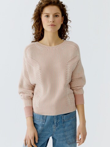 OUI Pullover in Beige: Vorderseite