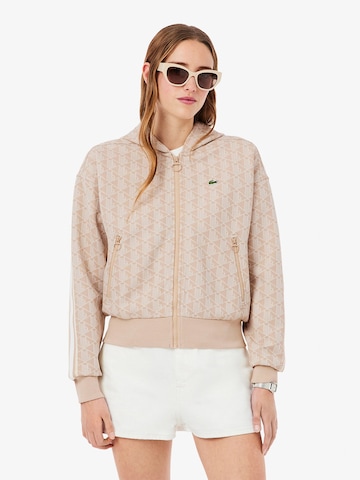 LACOSTE - Pullover em bege: frente