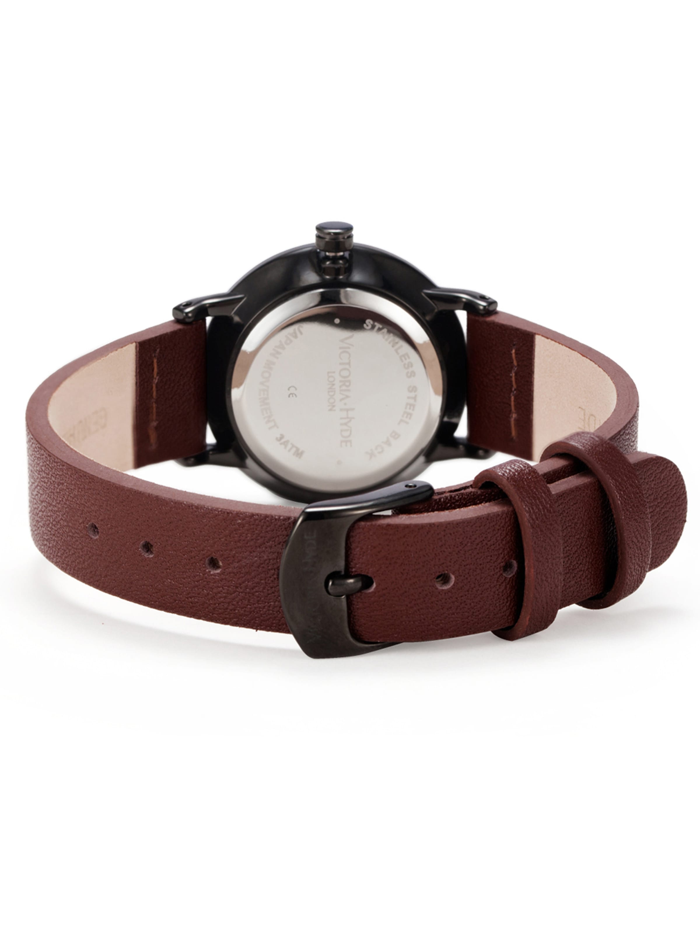 Victoria Hyde Analoginen kello 'London Eyes' värissä ruskea