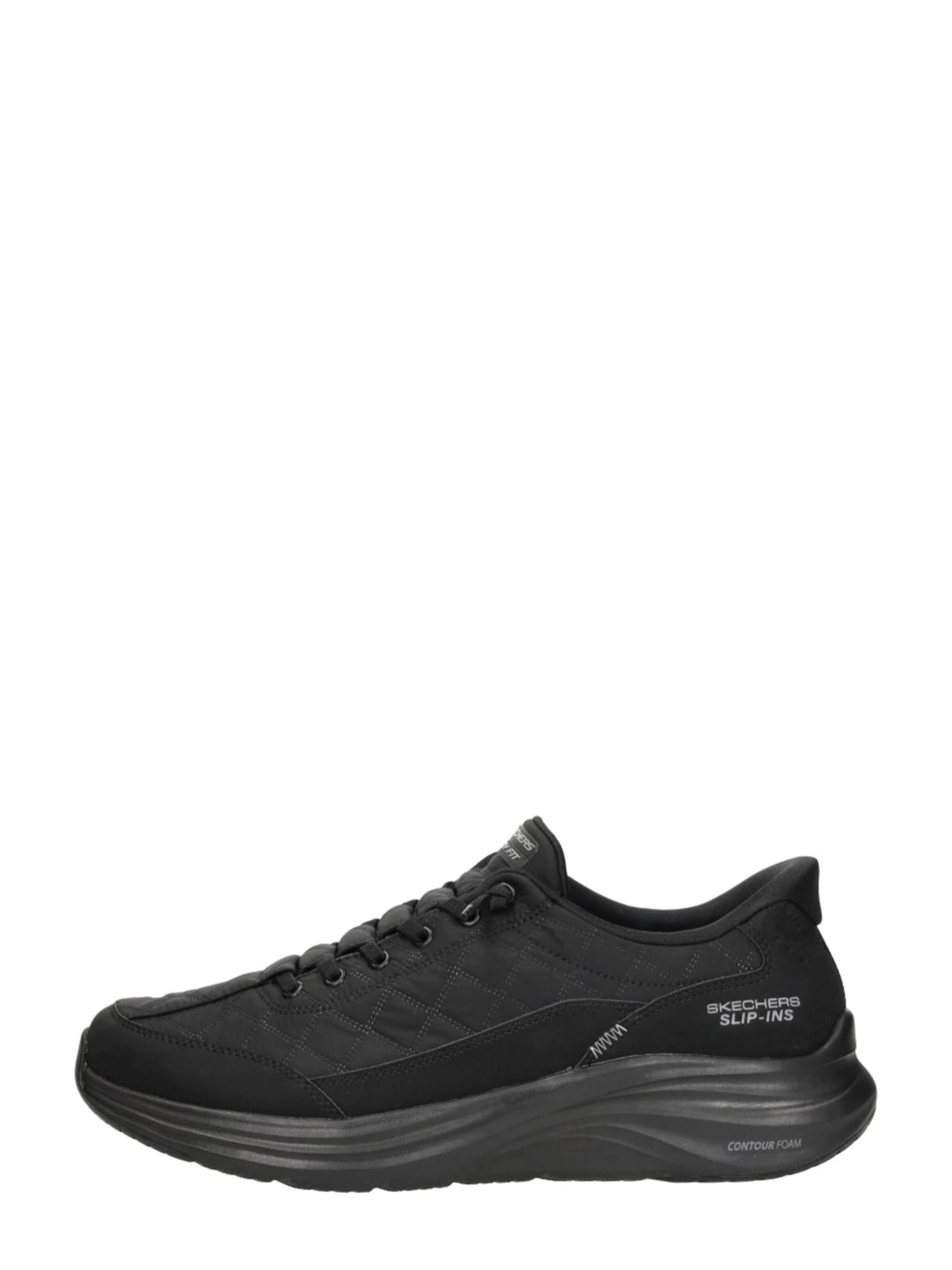 Baskets basses 'Slip-Ins: Contour Foam Cozy Fit' SKECHERS en noir : devant