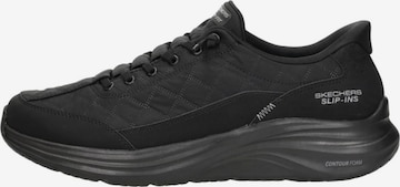 SKECHERS Sneakers laag 'Slip-Ins: Contour Foam Cozy Fit' in Zwart: voorkant
