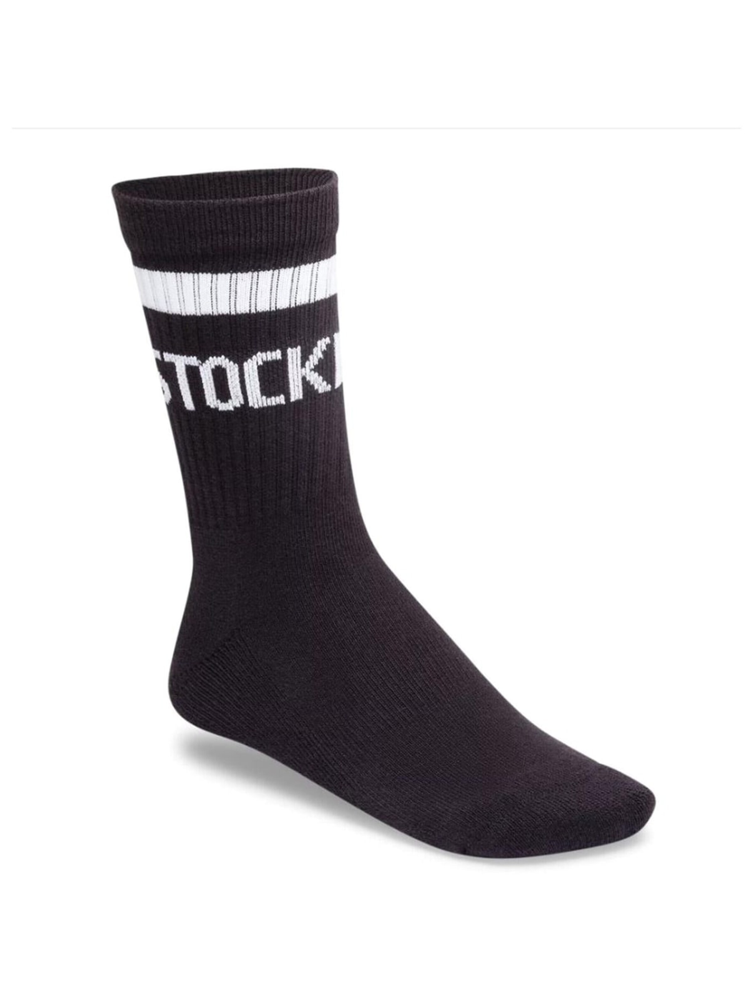 Chaussettes BIRKENSTOCK en noir : devant