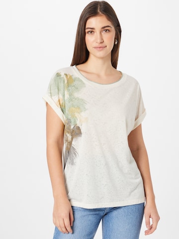 T-shirt Soyaconcept en beige : devant