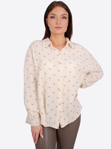 Chemisier 'Liya' Seasons of April en beige