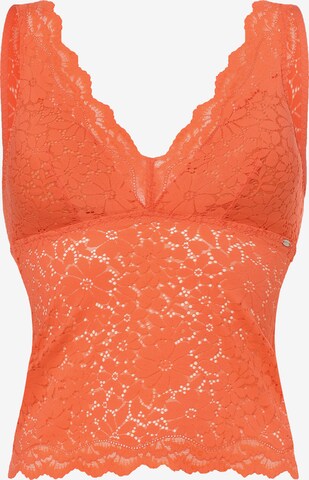 Skiny Blouse in Orange: front