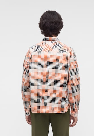 Camicia 'EOS' di NAPAPIJRI in arancione: dietro