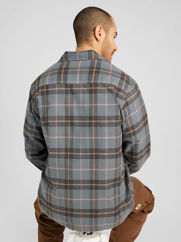 Carhartt WIP - Regular Fit Camisa 'Hadley' em cinzento
