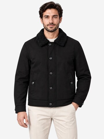 Veste d’hiver Danger en noir