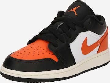 Sneaker 'Air Jordan 1' di Jordan in nero: frontale