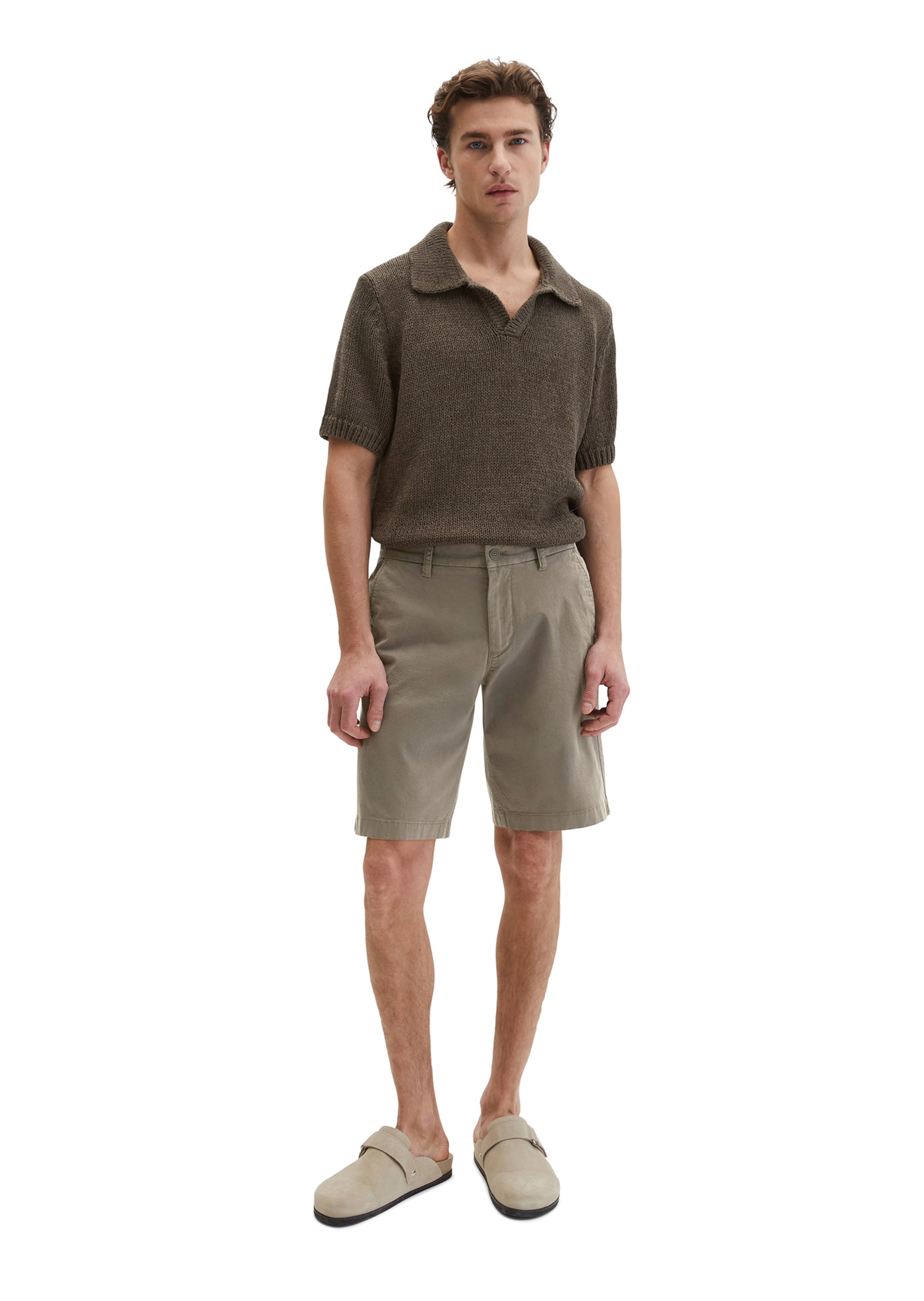 Marc O'Polo Regular Broek in Bruin