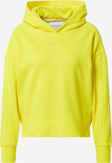 neonsárga Calvin Klein Jeans Tréning póló, Termék nézet