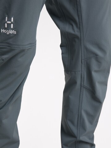 Haglöfs Slim fit Outdoor Pants in Blue