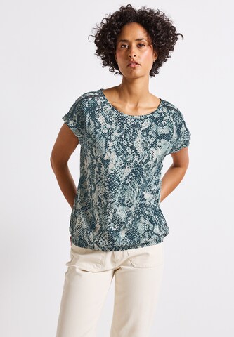 STREET ONE Blouse in Blue: front