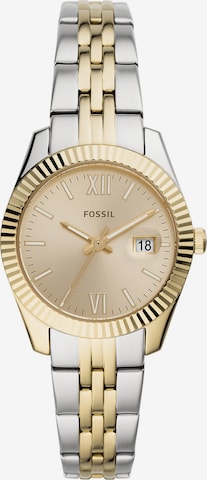 FOSSIL Analogové hodinky – zlatá: přední strana