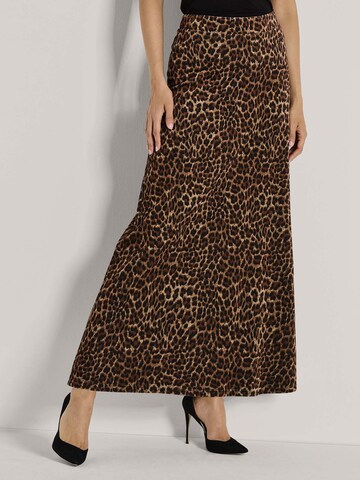 MADELEINE Rock in Braun: Vorderseite