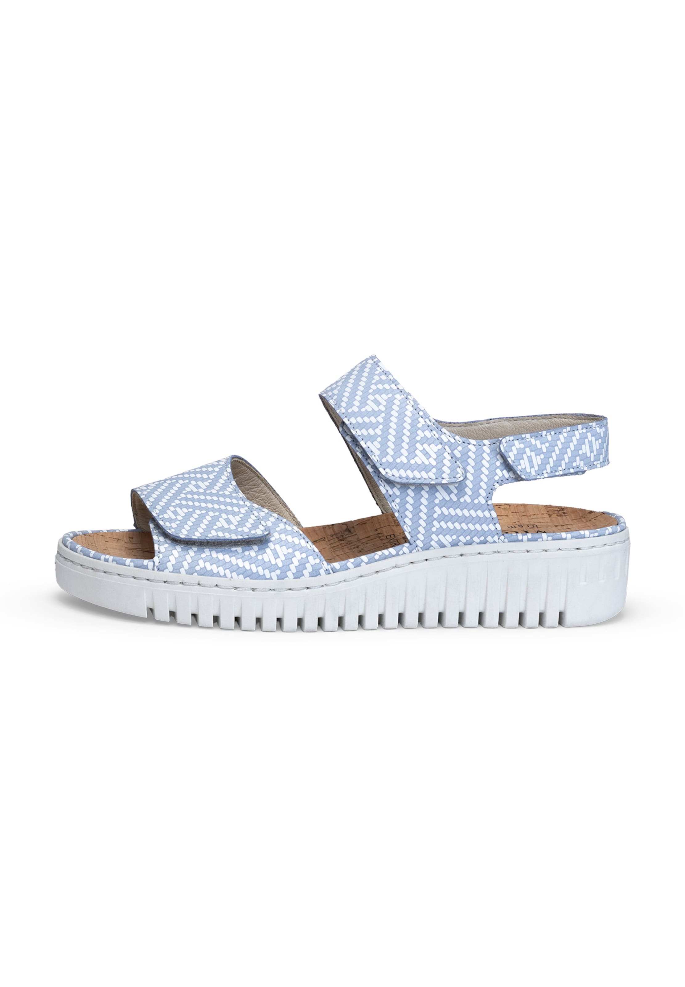 VITAFORM Sandale in Blau