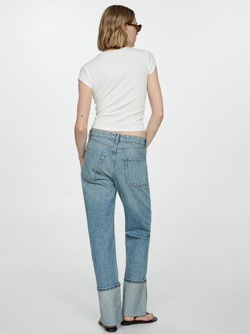 MANGO Regular Jeans 'Alison' in Blue