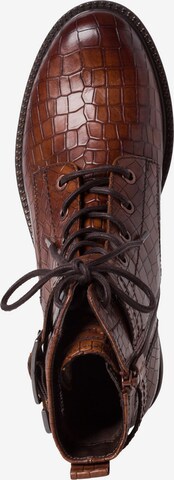 TAMARIS Lace-up bootie in Brown