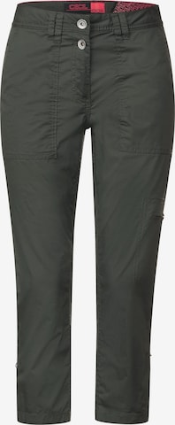 CECIL Regular Pants in Green: front