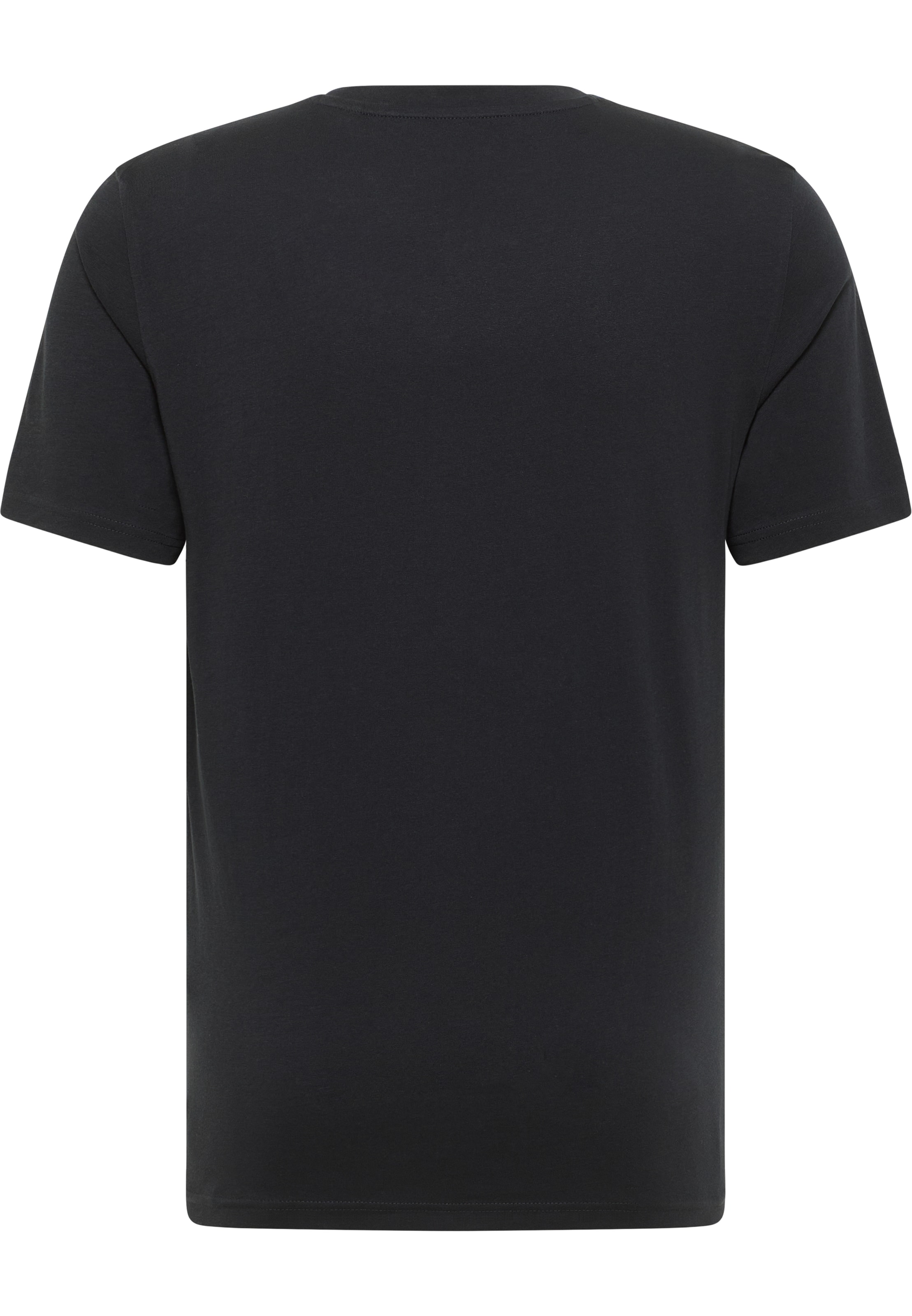 MUSTANG T-Shirt ' Austin ' in Schwarz