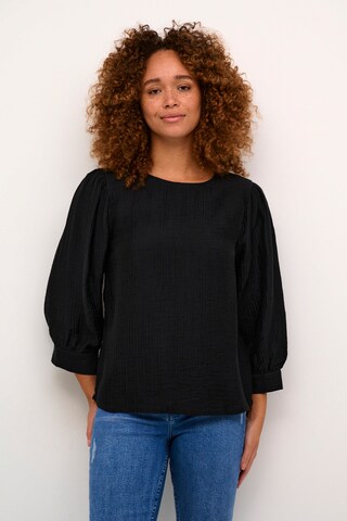 Kaffe Blouse 'Jerome' in Zwart