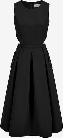 Nicowa Jurk 'Ballowi' in Zwart: voorkant