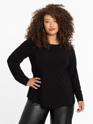 YOEK Tunic in Black: front
